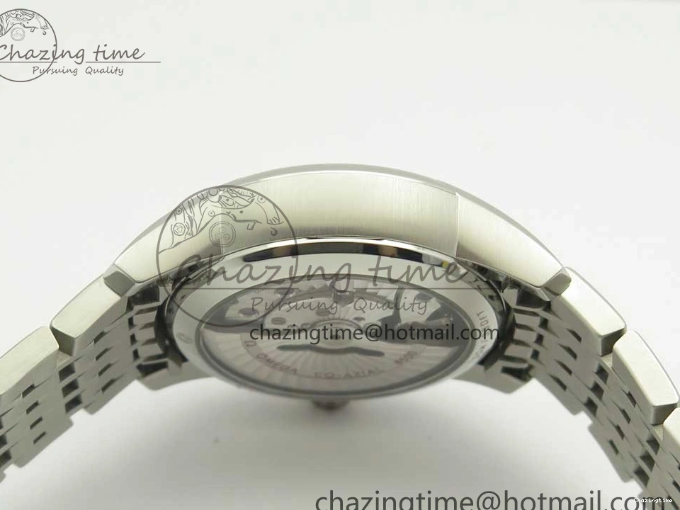 0403 De Ville Hour Vision 41mm SS VSF 1:1 Best Edition White Dial on SS Bracelet A8500 Super Clone Casual 7946